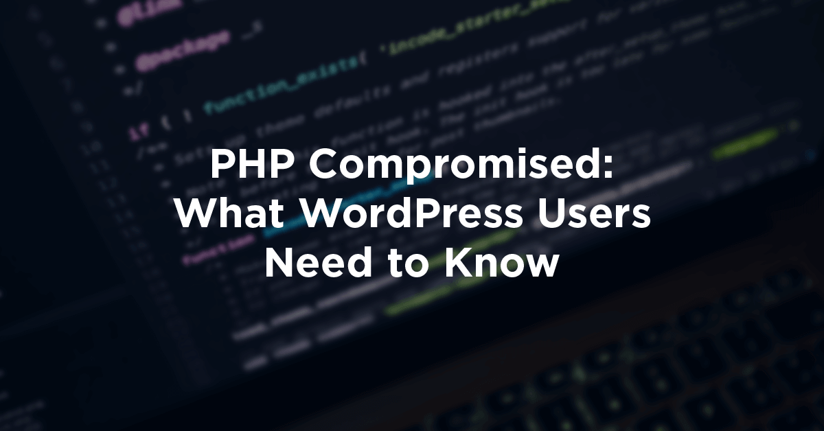 PHP Compromised